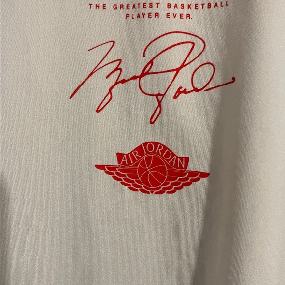 Nike Air White Tee with Red Graphic - Picture 4 of 7